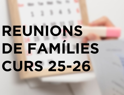 Reunions famílies inici curs 25-26