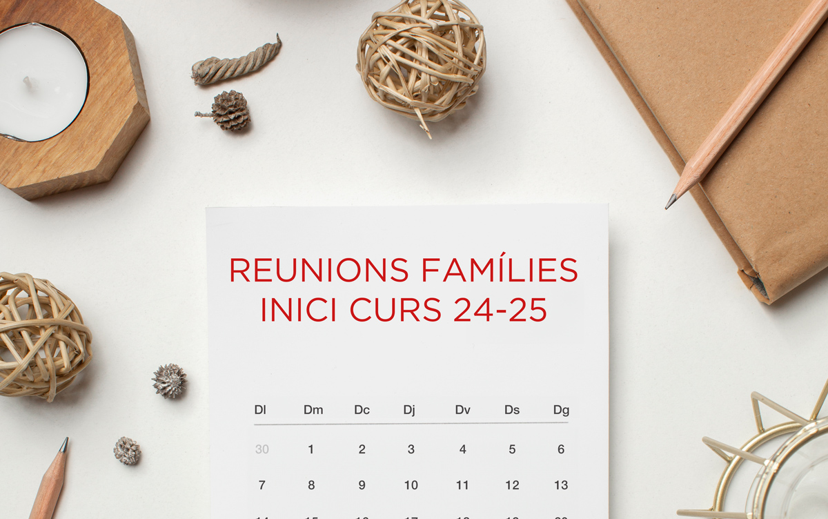 Reunions Famílies Inici de curs 24-25