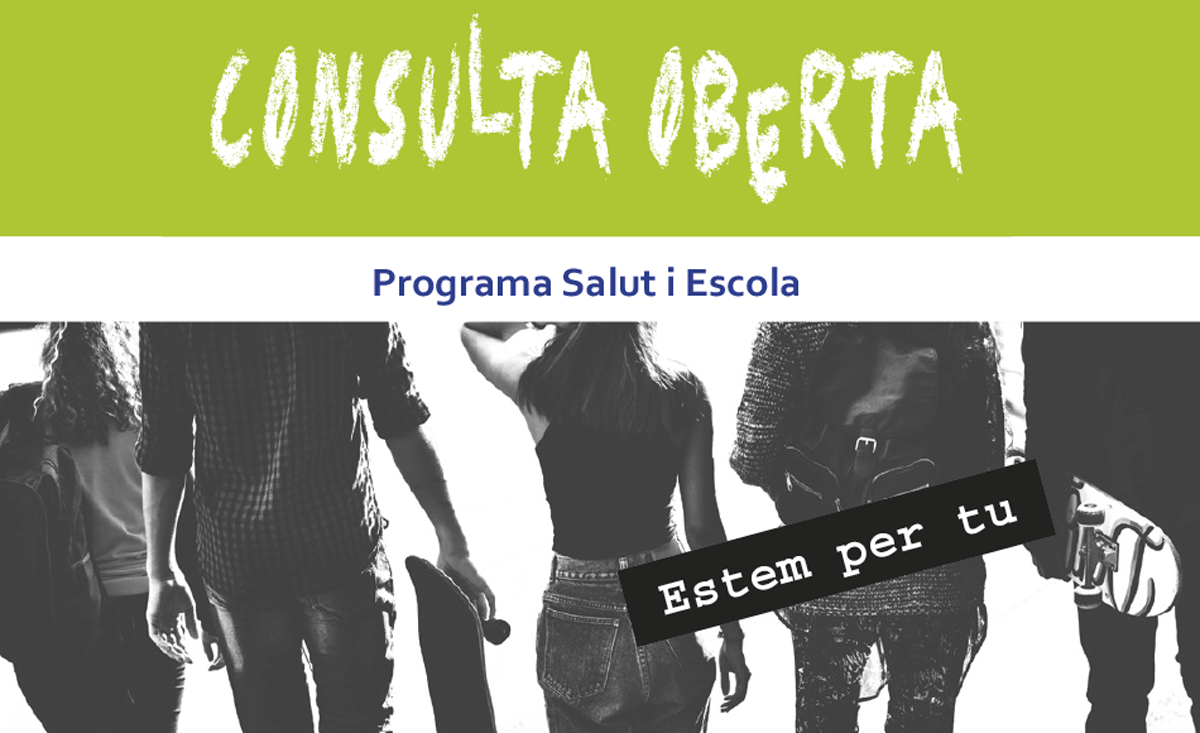 CONSULTA OBERTA, programa salut i escola