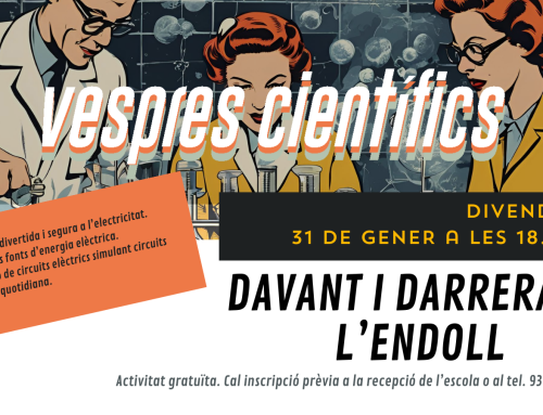 Vespres científics: Davant i darrera de l’endoll