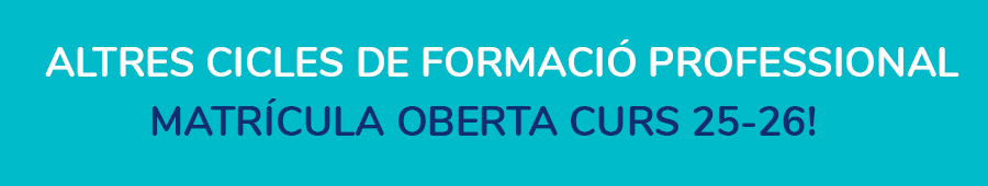 Matrícula Formación Profesional ABIERTA Curso 25-26